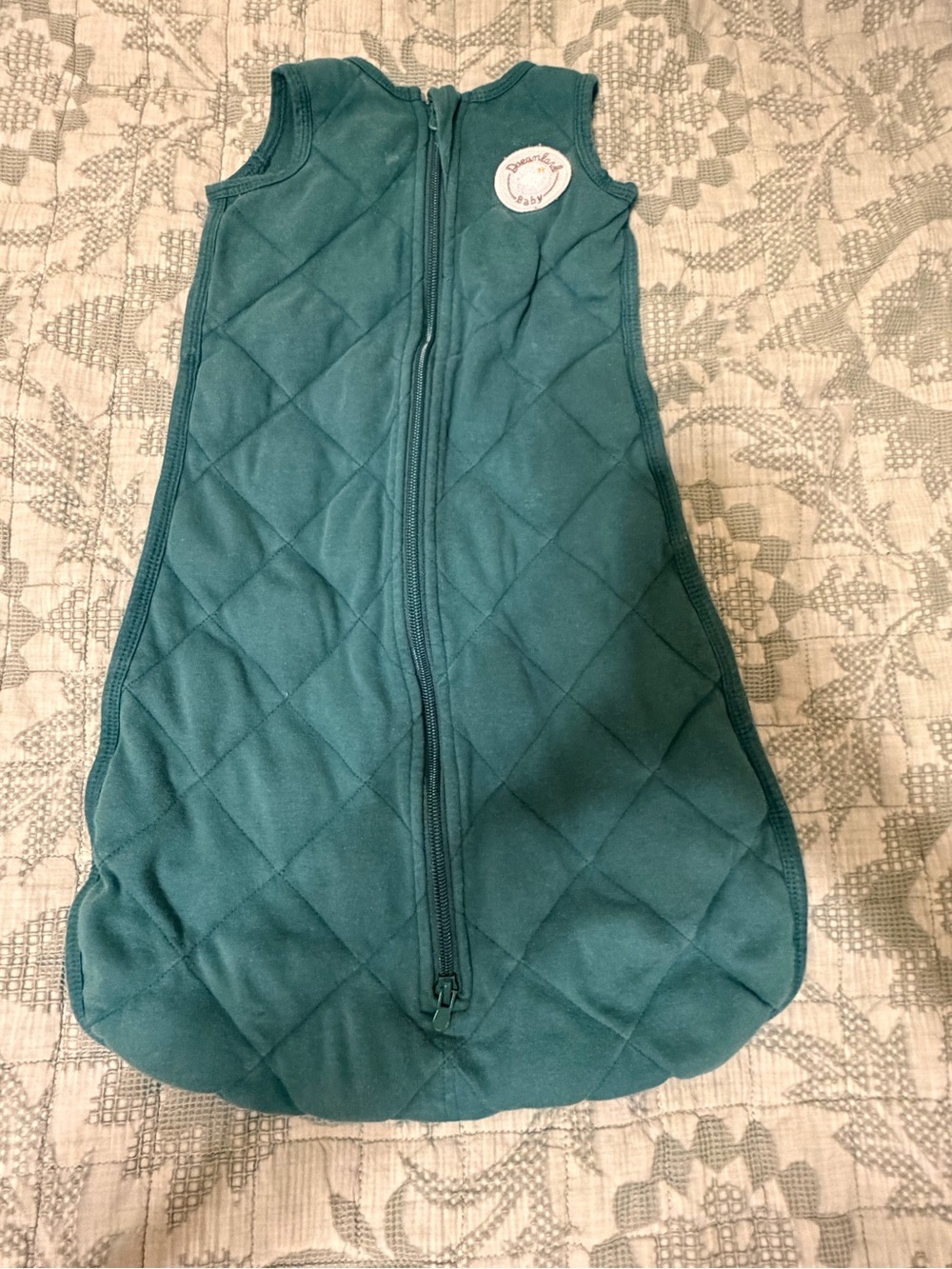Dreamland Baby Weighted Sleep Sack - Sage Green 0-6M